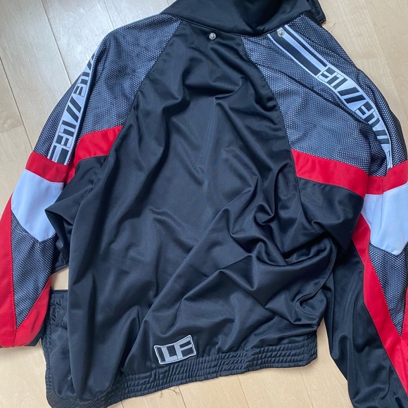 LF black and red zip up jacket - Picture 4 of 4